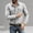 Shirts-Gray, variant on Long Sleeve Shirts for Men Button Down Casual Denim Western Work Tops with Dual Chest Pockets Classic Fit Vintage Fall Layering Shacket Daily Wear Cowboy Fashion Gray XXXL