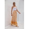 thumbnail image 2 of SIEANE Women's High Waist Maxi Skirt Boho Floral Print Long Skirts, 2 of 5