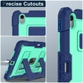thumbnail image 3 of ELEHOLD Rugged Case for iPad 11th 10th Gen/iPad 11th (A16) 2025, Military-Grade Protection Case with Kickstand & Shoulder Strap, Includes 3-in-1 Stylus Pen,D, 3 of 7