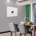 thumbnail image 2 of Jigsaw Puzzle Framed Canvas Wall Art, Horizontal Version Modern Home Decor, Ready to Hang, 2 of 6