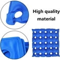 thumbnail image 6 of Air Inflatable Seat Cushion Set 1 Pack,Soft Inflatable Waffle Cushion,Pressure Ulcer Cushion for Pressure Sores,Travel Seat Cushion for Chair,Adjustable Air Pressure Pillow for Sitting Pain Free, 6 of 7