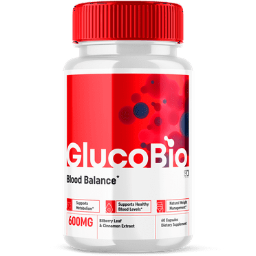 GlucoBio Advanced Blood Support Supplement 60 Capsules