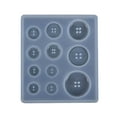 thumbnail image 1 of Less Than 5 DIY Silicone Mould DIY Resin Silicone Button Resin Pendant Handmade Button with Hole DIY Home DIY, 1 of 6