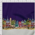 thumbnail image 1 of Soimoi Cotton Poplin Fabric Buildings Panel Print Fabric by Yard 42 Inch Wide, 1 of 3