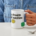 thumbnail image 4 of CafePress - I'm A FREAKIN RAY OF SUNSHINE Large Mug - 15 oz Ceramic Large White Novelty Mug, 4 of 6