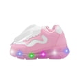 thumbnail image 2 of Tenis Luces Para Niña Estrellas Tendencia Contactel Rosa rosa 16, 2 of 6