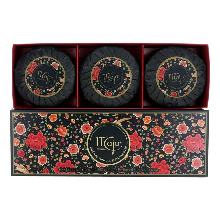 Myrurgia Maja Women's Scented Bath Kits, 3 Pack Soap Gift Set