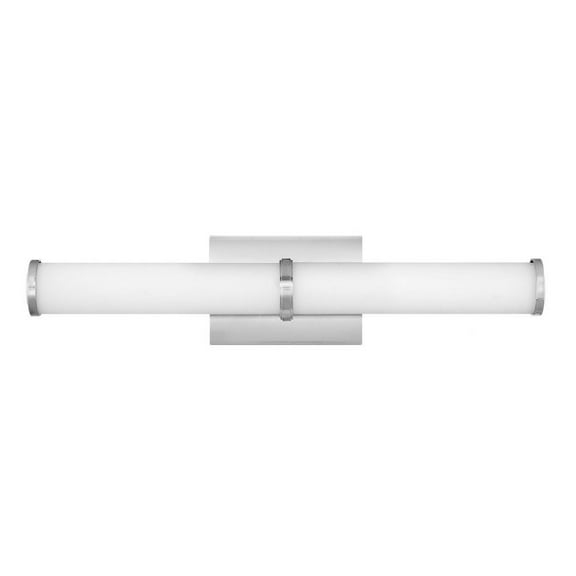 33W Led Medium Bathroom Light Fixture in Modern-Industrial Style 22.75 inches Wide By 5.25 inches High-Brushed Nickel Finish Bailey Street Home