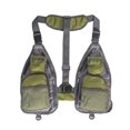 thumbnail image 1 of Chaleco de pesca de malla con múltiples bolsillos, chaleco ligero transpirable, chaqueta de pesca ajustable para entrenamiento, Camping, actividades Verde Baoblaze Chaleco de pesca, 1 of 5