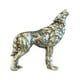 thumbnail image 3 of Estatuilla de aleación de cobre para decoración del hogar, miniregalos artesanales, estatua de Metal Vintage, figuras de animales para sala de, 3 of 9