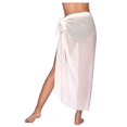 thumbnail image 3 of Paréo de Plage pour Femmes Jupe de Bikini en Chiffon Compatible Maillot de Bain, 3 of 3