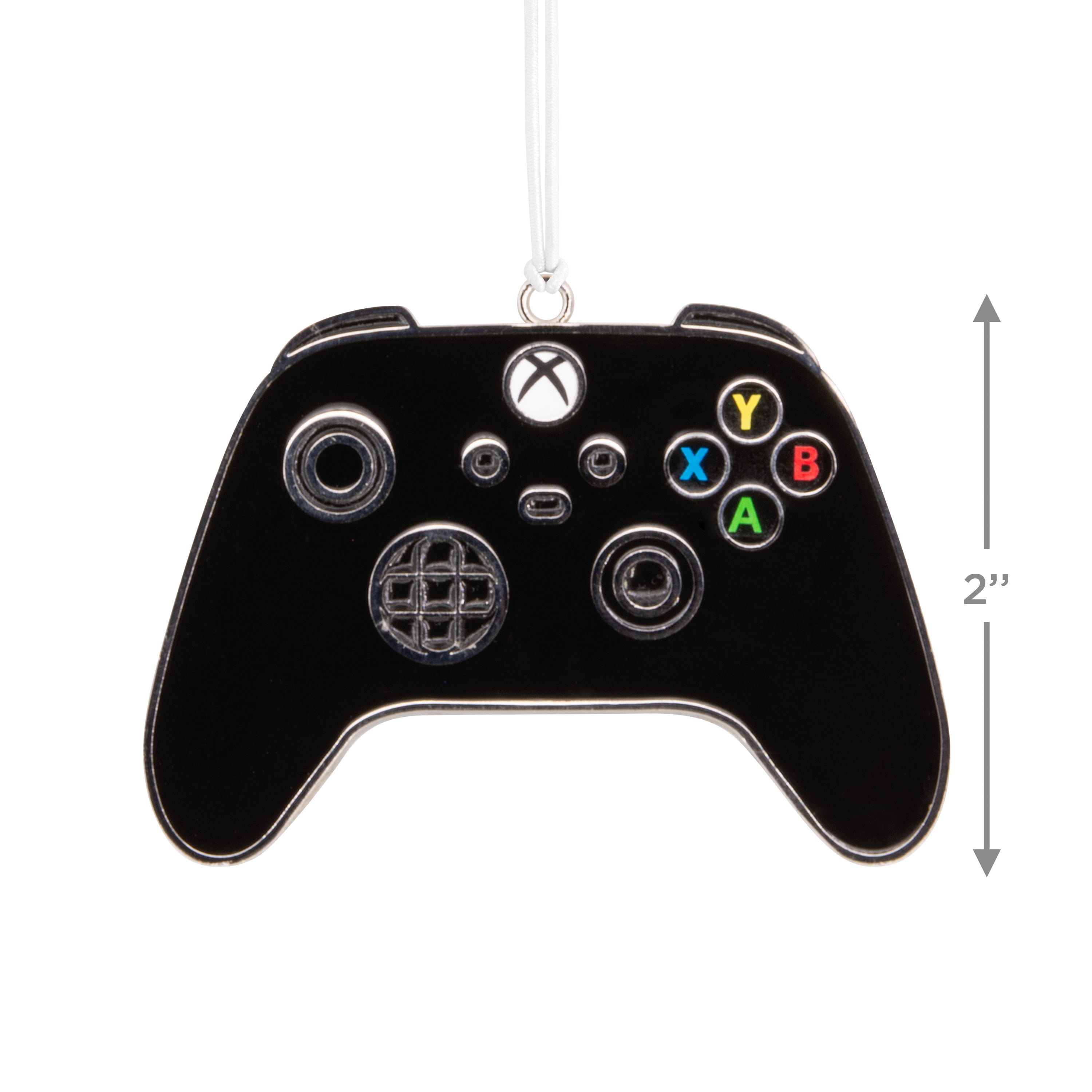 Hallmark Christmas Ornament (XBOX Video Game Controller, Metal), 1 Count