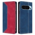 thumbnail image 2 of Phone Case for Google Pixel 9/9 Pro FOXDOCK Premium Leather,Creative Dual-Color Cover with Card Slot,Shockproof, 2 of 7