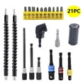 thumbnail image 1 of Amdohai Flexible Drill Bit Extension & Universal Socket Wrench Tool Set, 105° Right Angle Drill Attachment,, 1 of 7
