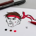 thumbnail image 6 of Pentel Sign Pen, Brush-Tip, Black, 6 of 7