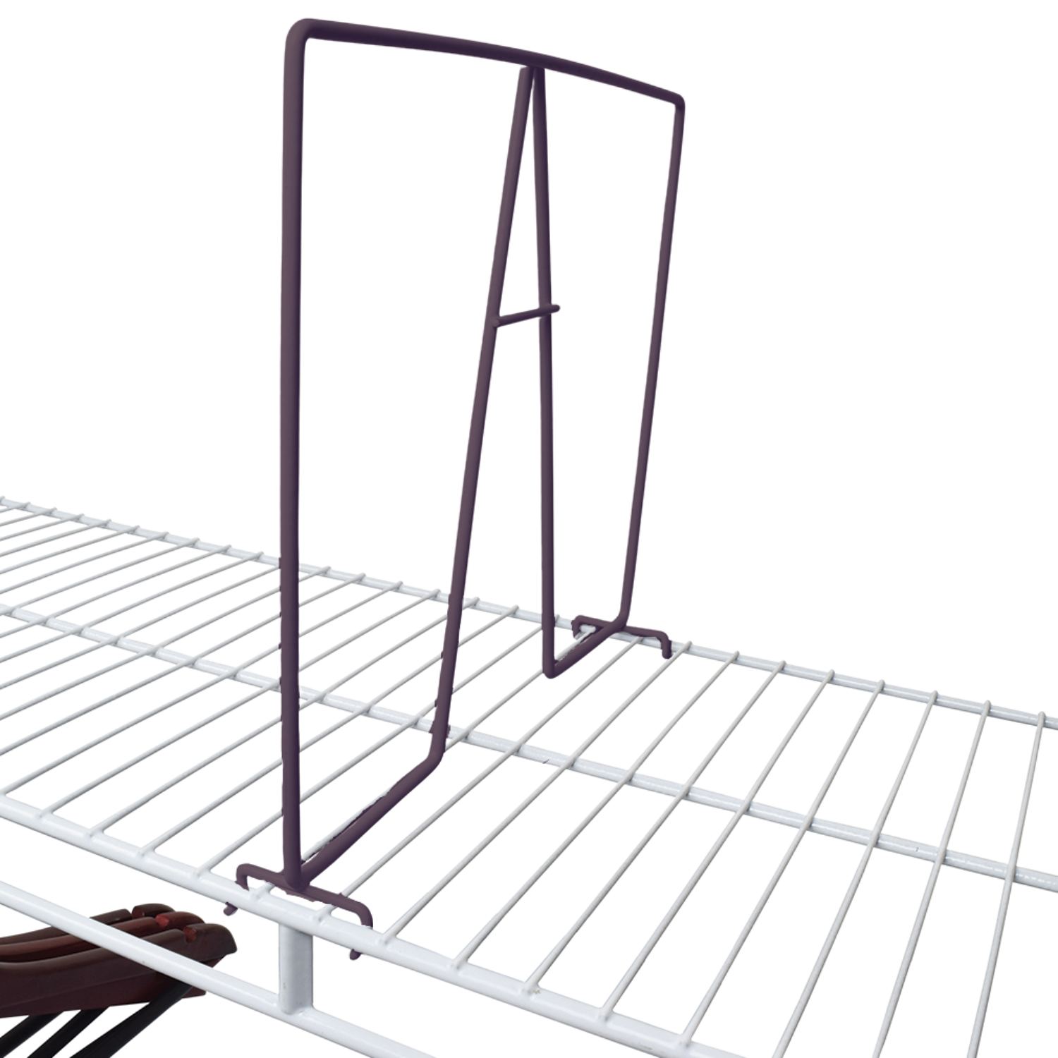 Evelots 8 Pack Wire Shelf Dividers for Closet Organization Bathroom