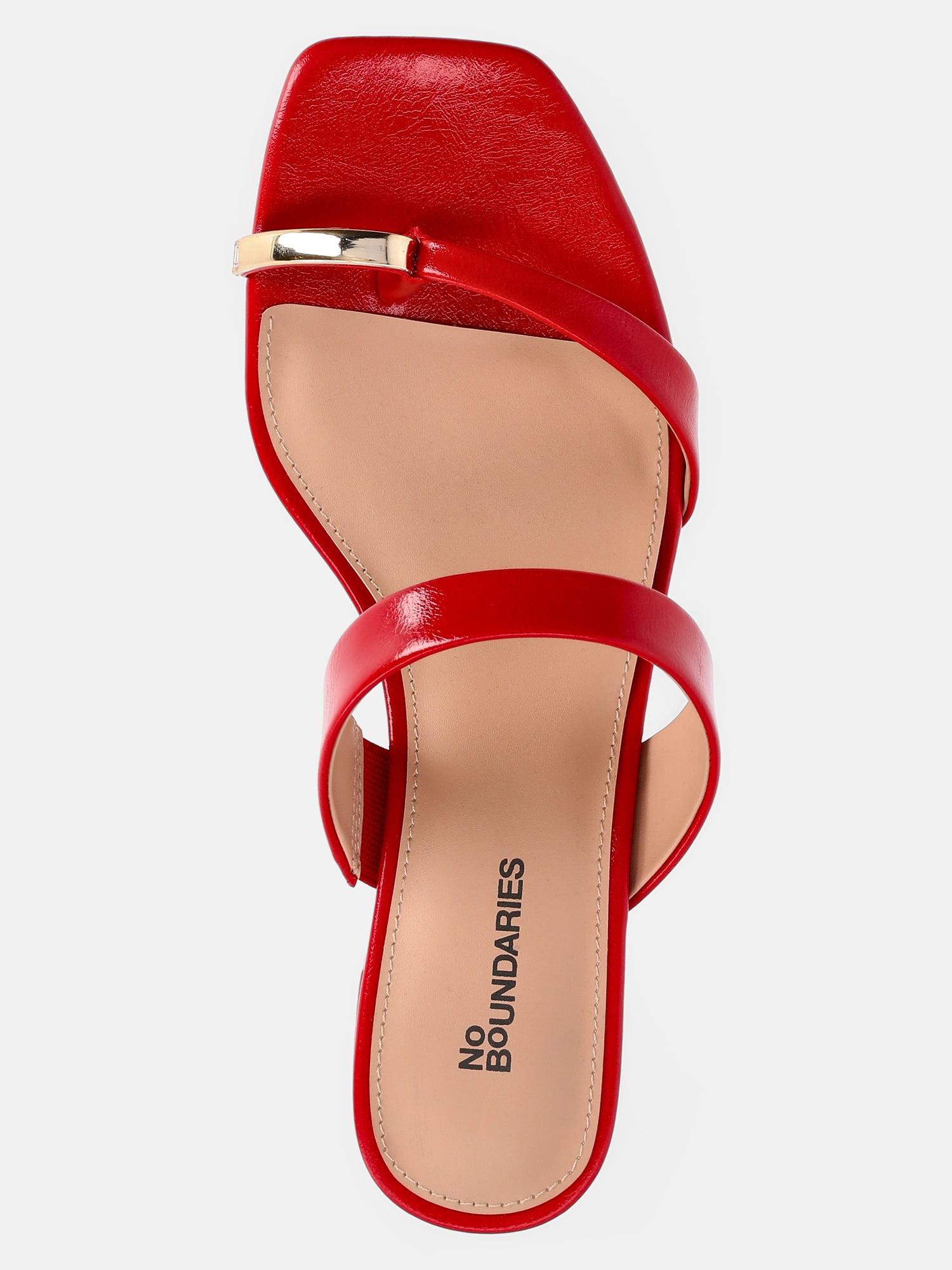 No Boundaries Embellished Toe Ring Sandals, Women's