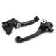 thumbnail image 4 of Compatible con Kawasaki KX450F 2006 2007 2008 2009 10 12 Palancas de freno de embrague de pivote Dirt BLK, 4 of 4