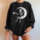 thumbnail image 2 of Sudaderas con capucha estampadas de manga larga informales para mujer a la moda de Halloween Pompotops gfhjh1412, 2 of 5