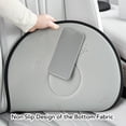 thumbnail image 4 of Soft PU Breathable Swivel Car Cushion, Normal Posture Support, Comfortable Ride, 360 Degree Swivel Car Pad, Ideal for Cars, Trucks or SUVs, Effortless with Non Slip Design, 4 of 7