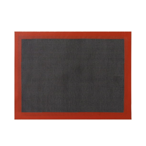 Galletas Sin paletas Horneado Alta temperatura Resistente a la temperatura Hoja de silicona Hoja Panadería Panadería Bakeware Cocina Gadget Suministros para hornear 58x38cm, tipo 1 Inevent HA009631-07