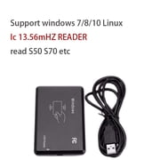 Contactless Ic Card Reader Writer 13.56MHz Nfc Reader With Usb Interface Access Control Encrypted Programmer Compatible For Windows Linux Macos