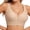 Skin, variant on No Wire Jelly Bras, Women Daily Wireless Seamless Comfort Bra with Deep V Shape & Anti-Sag Support