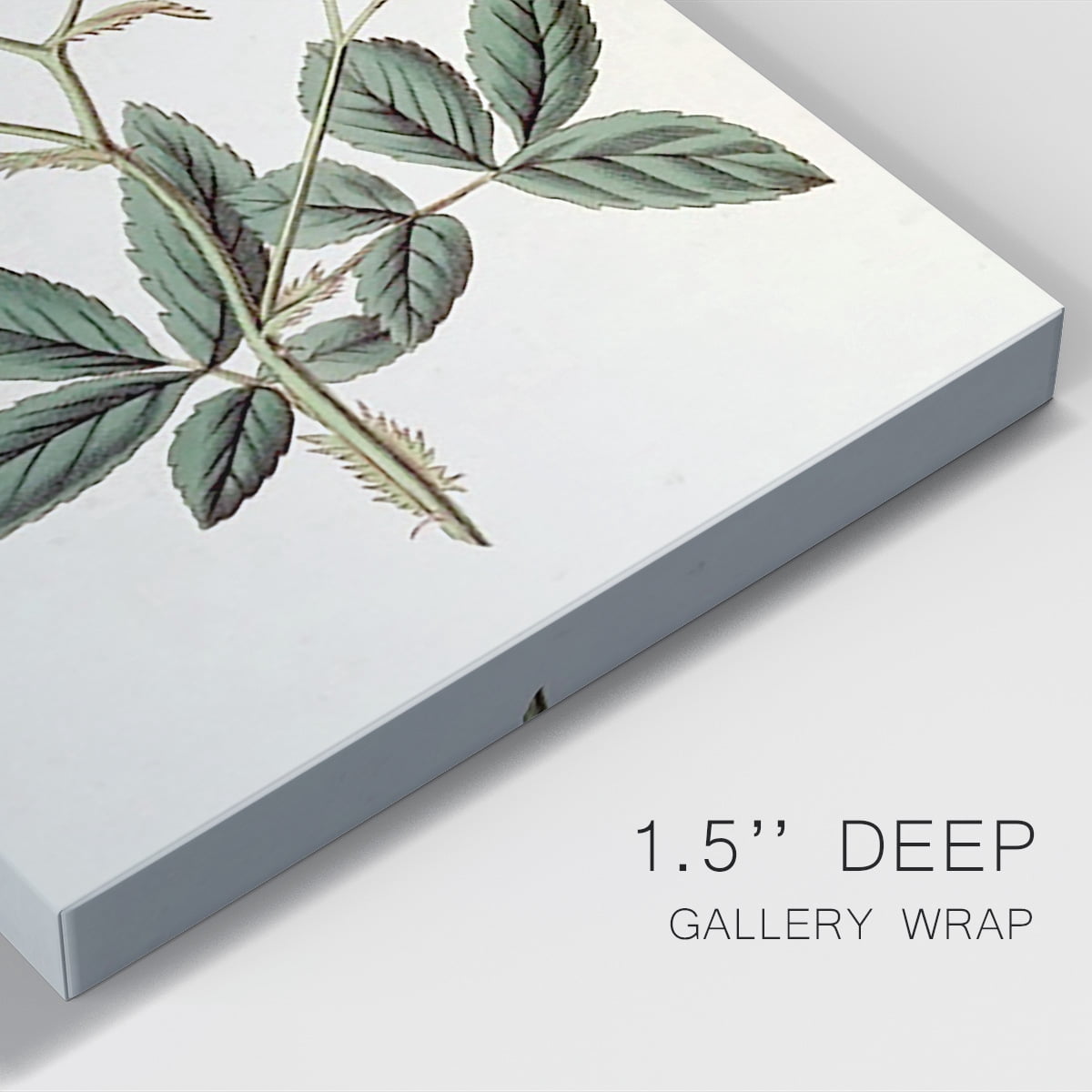 Pink Floral Mix V Premium Gallery Wrapped Canvas - Ready to Hang