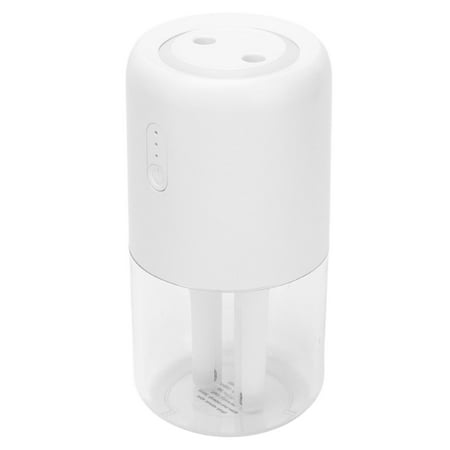 

Brrnoo Air Humidifier Dual Spraying Humidifier 280ml Dual Spraying Humidifier Ambient Light USB Charging Humidifier for Car Office