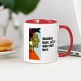 thumbnail image 3 of CafePress - Dante Abandon Hope Mug - 11 oz Ceramic Mug - Novelty Coffee Tea Cup, 3 of 4