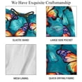 thumbnail image 4 of luoweisi Men's Beach Shorts Quick Dry Swim Trunks with Mesh Lining Butterfly L, 4 of 5