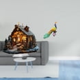 thumbnail image 2 of Escultura de belén de , adorno acrílico de resina, centro de mesa, decoración creativa de pie con base estable, adecuada para decoración del, 2 of 8