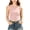 Pink, variant on akafmk Teen Girls Tank Tops Ribbed Knit Crop Tops Slim Crewneck Casual Summer Sleeveless Tops 9-14 Years