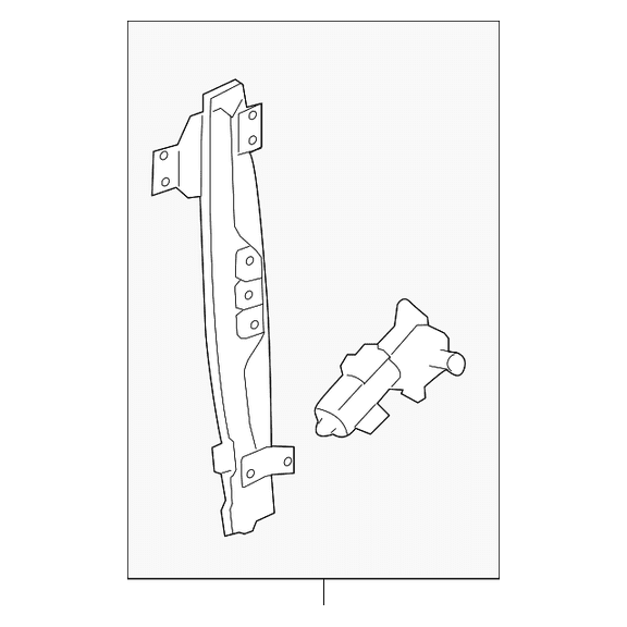 Buick, Genuine OEM Window Regulator 22867701