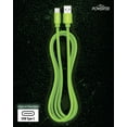 thumbnail image 3 of Liquipel Powertek Glow in Dark Cable Type C - Green, 3 of 6