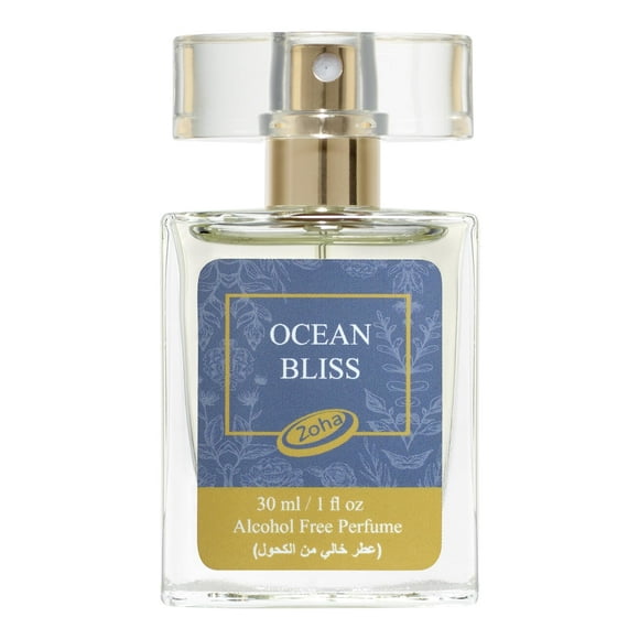Perfume sin alcohol hipoalergénico vegano Zoha Ocean Bliss