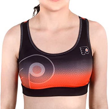 FOCO NHL Philadelphia Flyers Gradient Sports Bra – Large