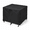 Black-Square 30"L x 30"W x 25"H, variant on Black Rectangular 44"L x 28"W x 24"H Patio Fire Pit Cover for Outdoor Gas Tables