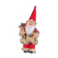 thumbnail image 2 of Figurine du Père Noël de Table Déco de Noël Intérieur Extérieur Collection Fête de Noël Rouge, 2 of 9