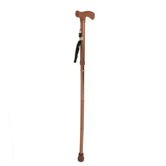 Bastón para caminar, bastón para caminar, bastón de trekking de 5 secciones, bastón telescópico para caminar, logra más