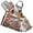 Couple Birds with Berry, variant on Couple Birds with Berry 5 Pcs Kitchen Set Heat Resistant Oven Mitts and Non-Slip Pot Holders with Adjustable Cooking Apron