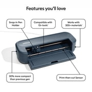Cricut Maker® 5 Die-Cutting Machine Essential Bundle, Slate Blue