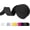 Black, variant on Cotton Webbing 1.5 Inch - 10.93 Yards Durable Canvas Straps for Sewing & DIY Crafts | Soft Poly Cotton Webbing for Tote Handles, Pet Collars, Cloth Belts & Home Decor (Ivory)