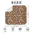 thumbnail image 4 of Pioneer Flower Floral Print Pattern Kitchen Dish Drying Mat 1 Pack, Ultra Absorbent Microfiber Drainer Mat, 16"x18", 4 of 6
