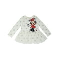 thumbnail image 2 of Disney Minnie Mouse Peplum T-Shirt and Leggings Outfit Set Polka Dots Infant to Little Kid, 2 of 5
