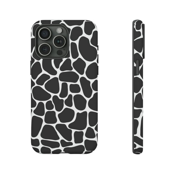 Giraffe Print iPhone 15 Case-iPhone-Animal Print iPhone Case-iPhone Case