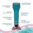 thumbnail image 4 of Belle Women's Premium 4-Blade Electric Shaver with Stainless Steel Gua Sha, 4 of 18