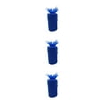 thumbnail image 3 of relayinert Polyester Wedding Party Decorations Easy To And Clean Tulle Coil Durable And Reliable Roll Tulle royal blue 3Set, 3 of 6