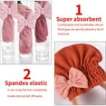 thumbnail image 3 of Microfiber Dry Hair Hat for Hair Quick Dry Soft Hair Turban, 3 of 5