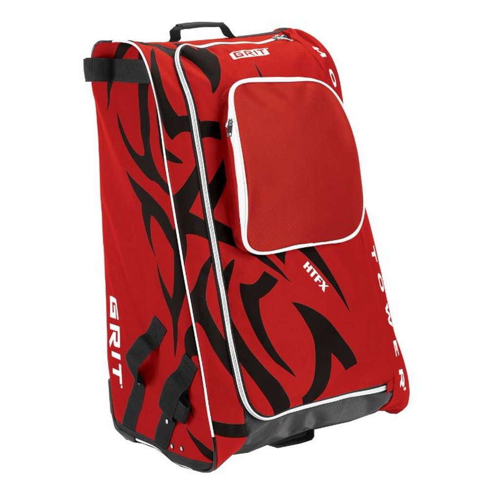 Grit Inc HTFX Hockey Tower 33" Wheeled Equipment Bag Red HTFX033CH